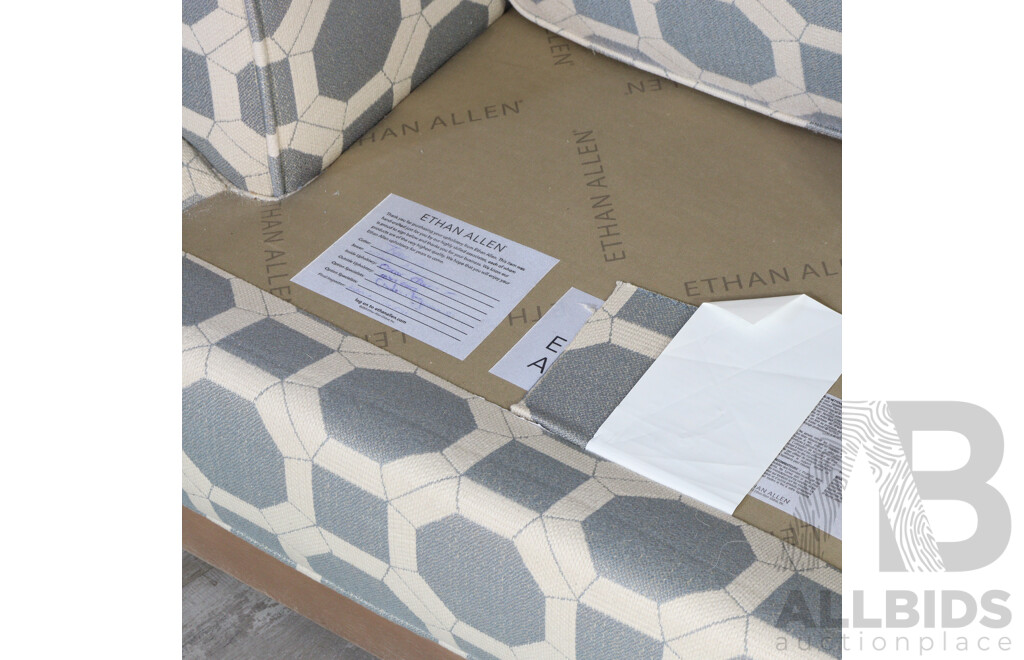 Over Sized Fabric Armchair by Ethan Allen