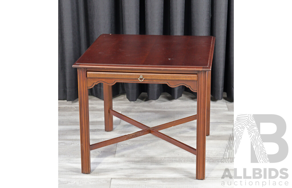 Drexel Side Table with Book Slide