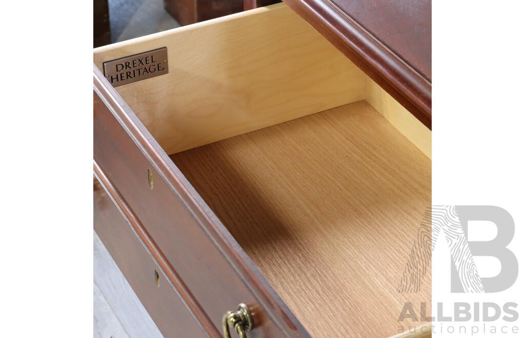 Drexel Seven Drawer Sideboard with Faux Drawer Fronts