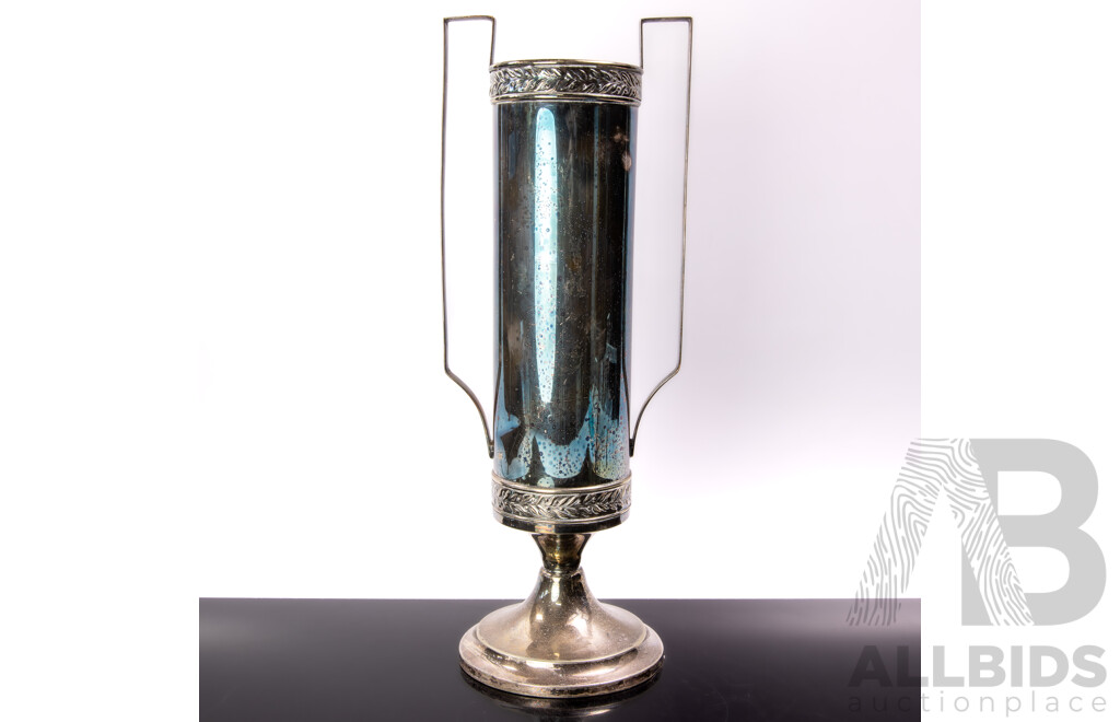 Vintage German WMF Württembergische Metallwarenfabrik Silver Plate Classical Style Vase