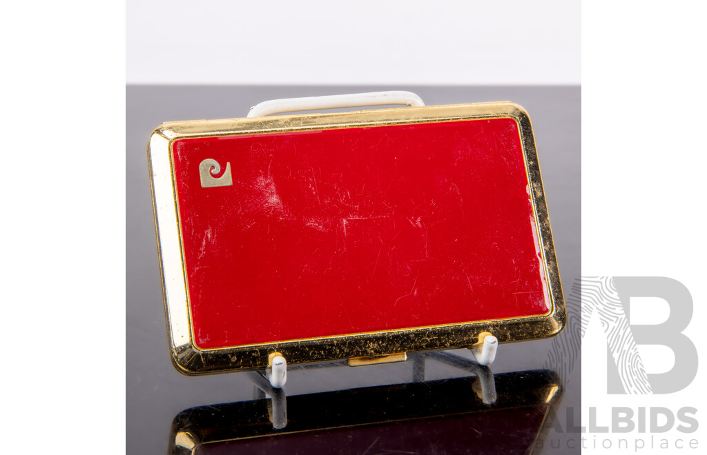 Vintage Pierre Cardin Gold Tone Cigarette Case
