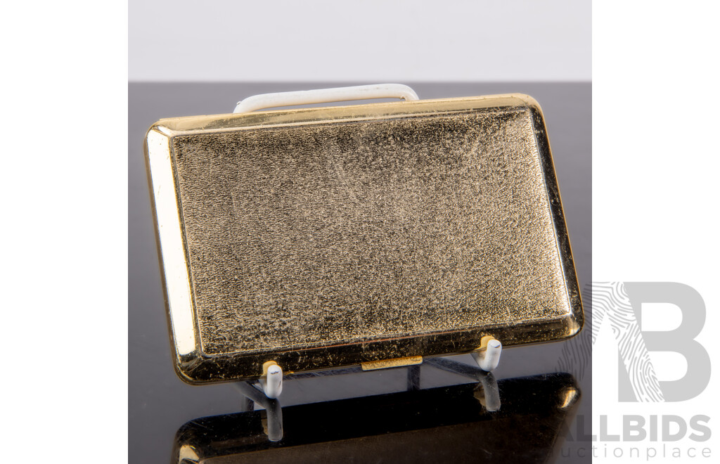 Vintage Pierre Cardin Gold Tone Cigarette Case