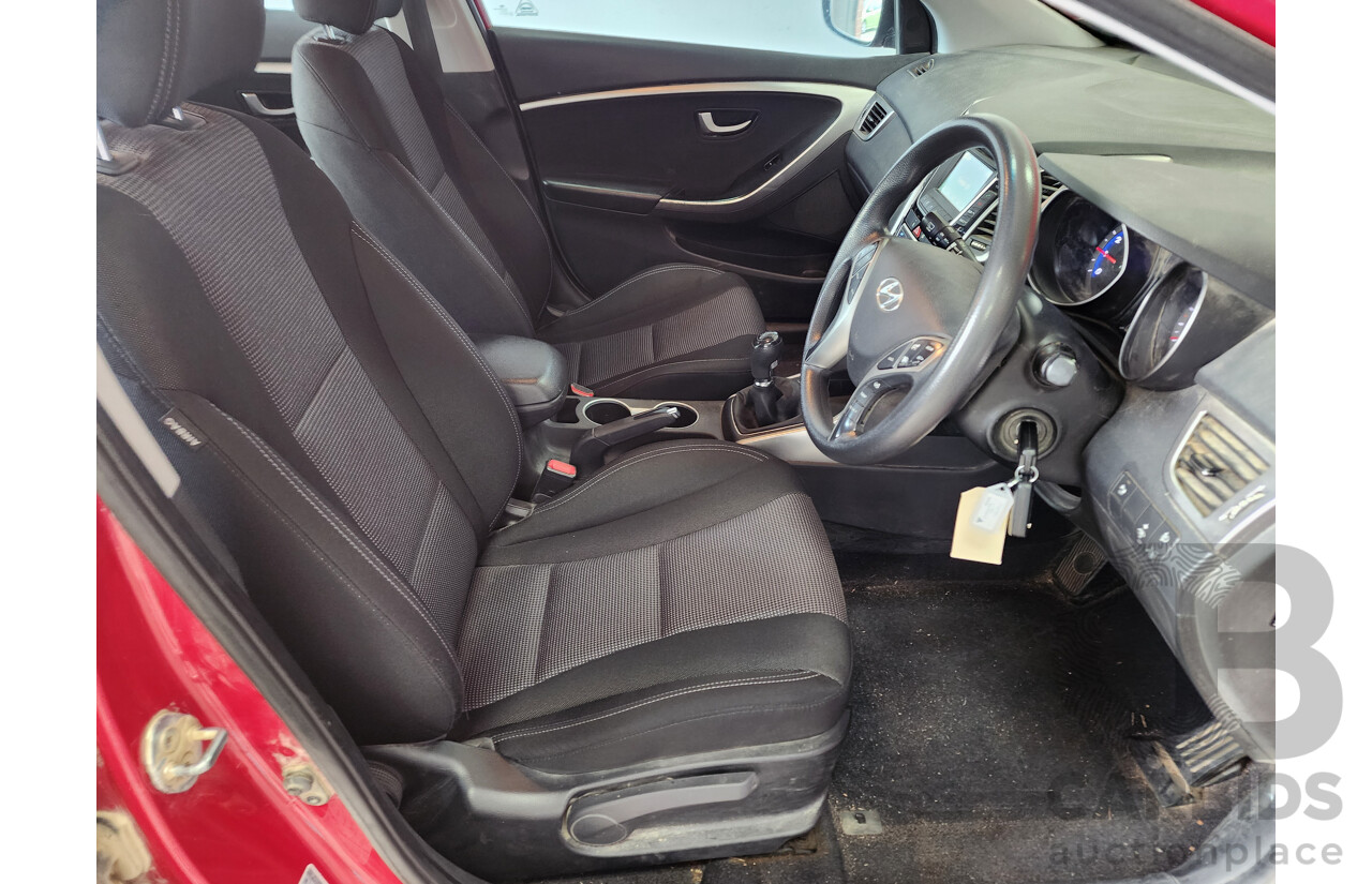 5/2013 Hyundai i30 Tourer Active 1.6 GDi GD 4d Wagon Red 1.6L