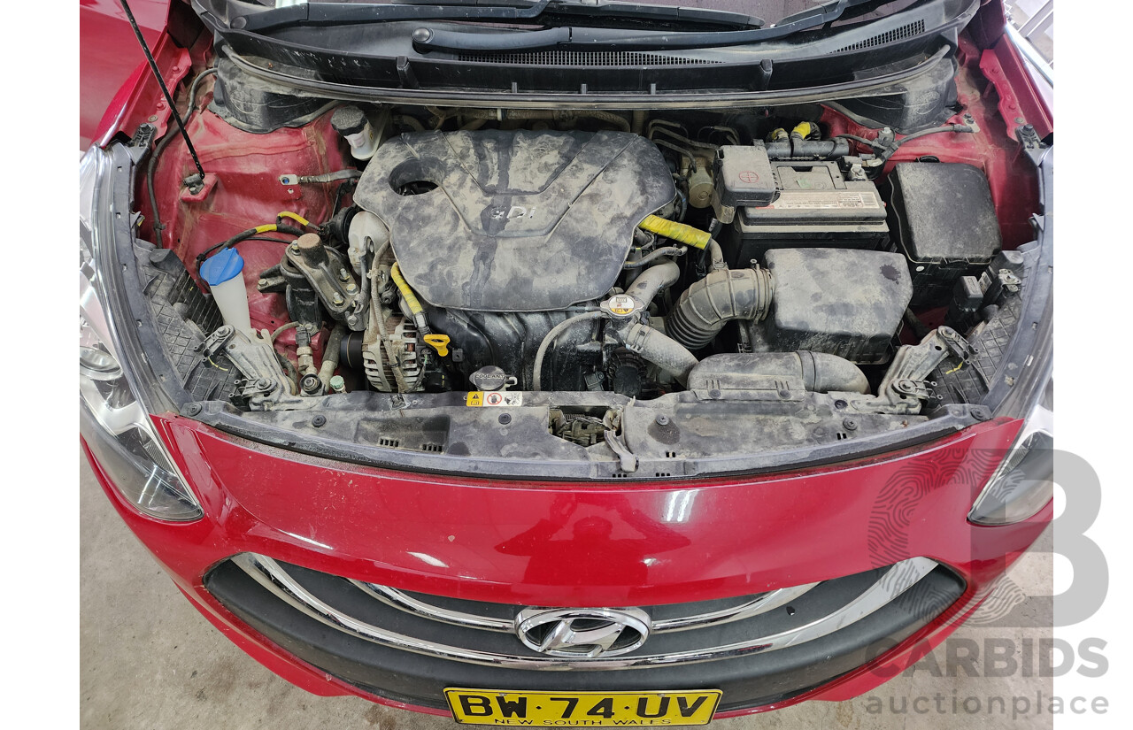 5/2013 Hyundai i30 Tourer Active 1.6 GDi GD 4d Wagon Red 1.6L
