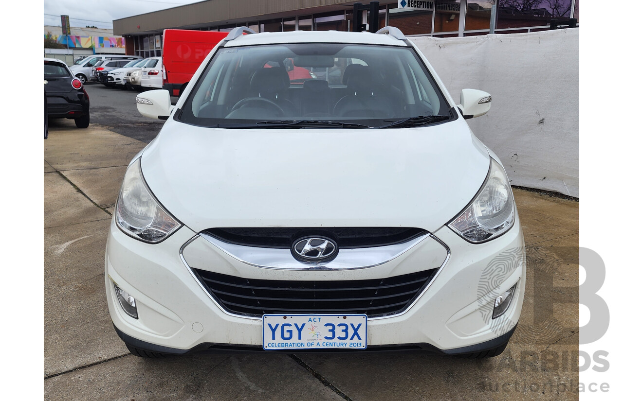 1/2011 Hyundai Ix35 Elite (awd) LM MY11 4d Wagon White 2.4L