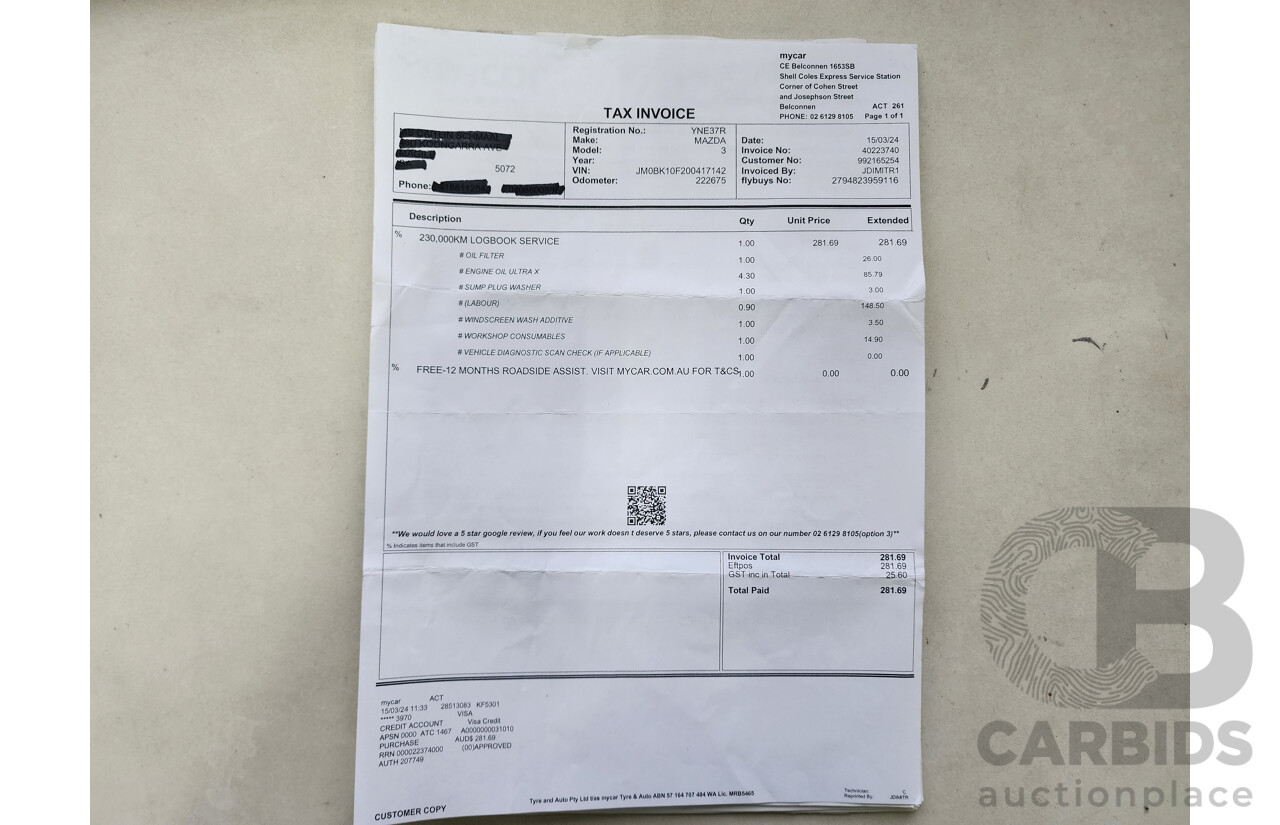 5/2008 Mazda Mazda3 NEO BK MY06 UPGRADE 5d Hatchback Grey 2.0L