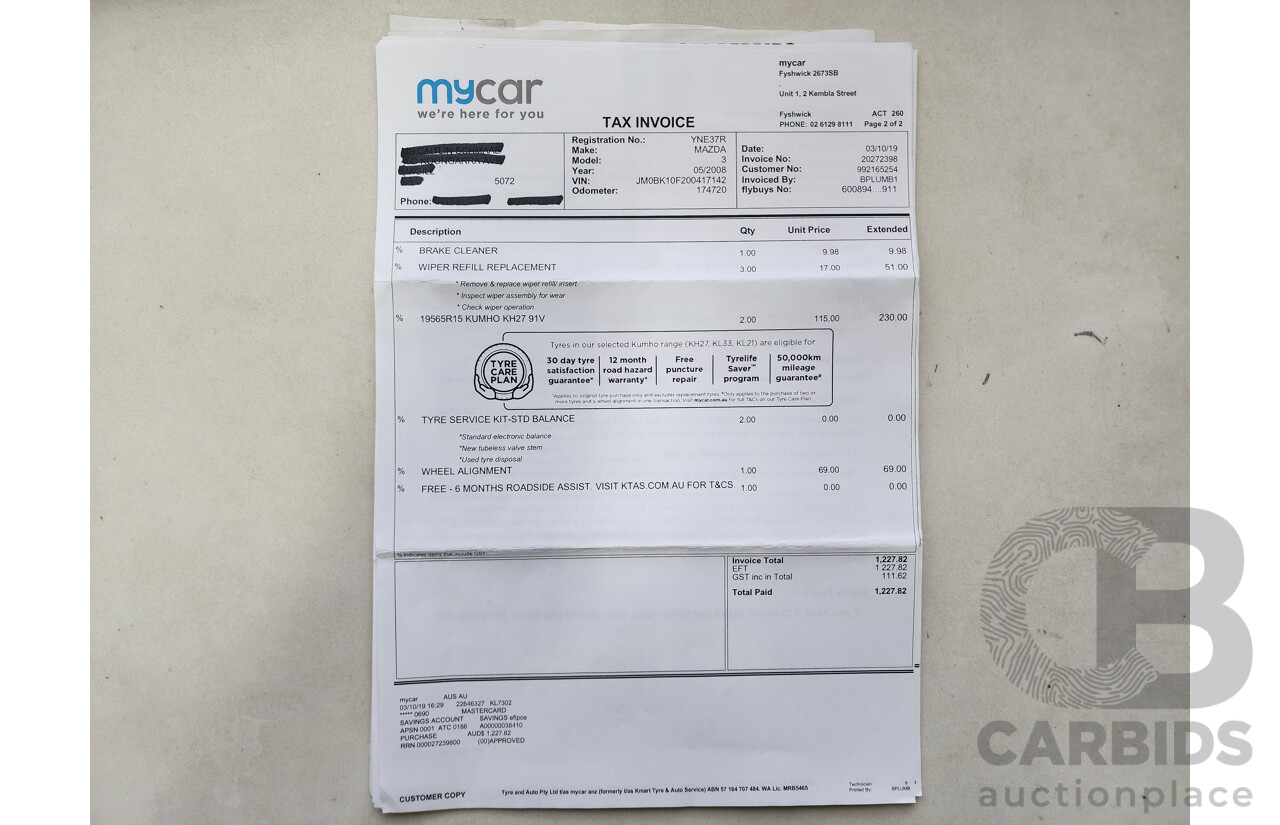 5/2008 Mazda Mazda3 NEO BK MY06 UPGRADE 5d Hatchback Grey 2.0L