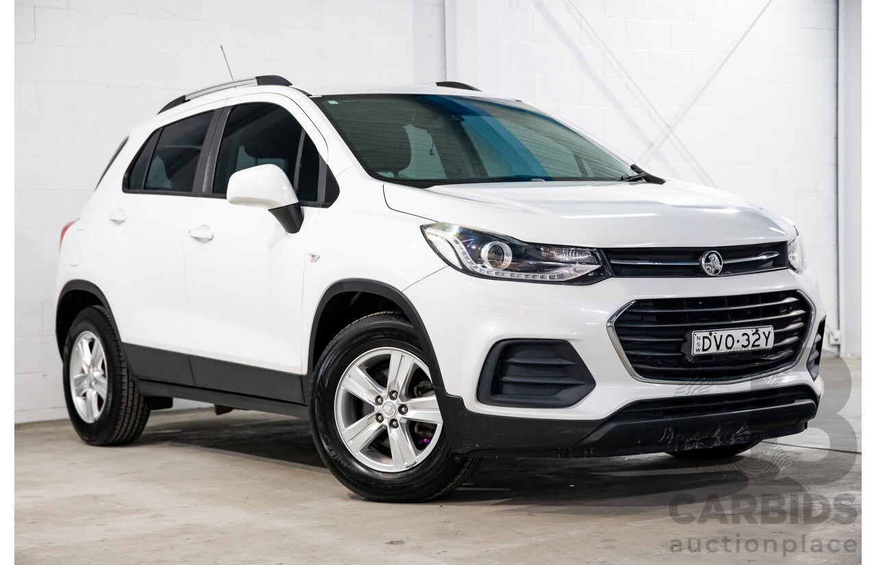 02/2018 Holden Trax LS (FWD) TJ MY18 4d Wagon Summit White Turbo 1.4L