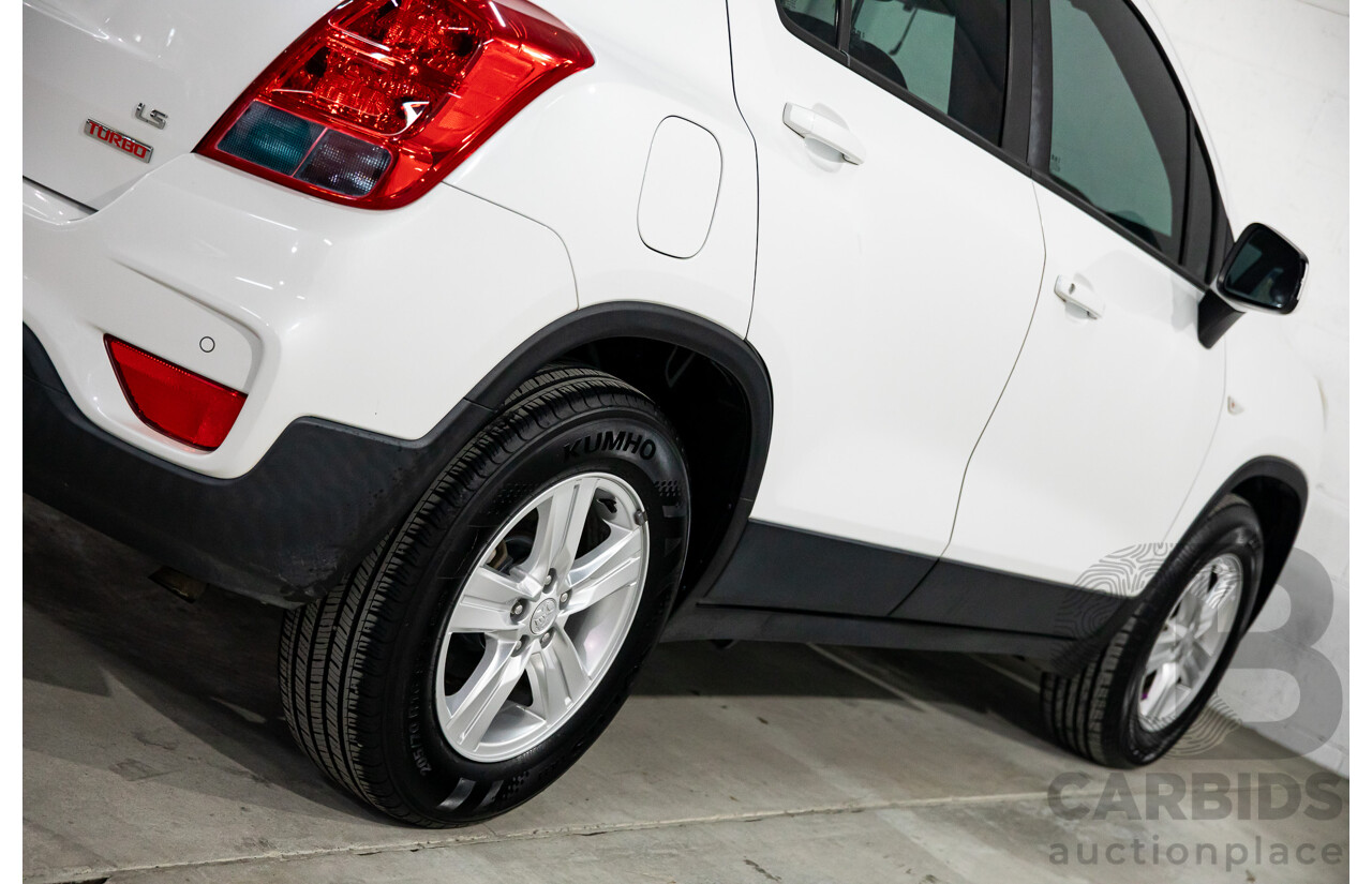 02/2018 Holden Trax LS (FWD) TJ MY18 4d Wagon Summit White Turbo 1.4L