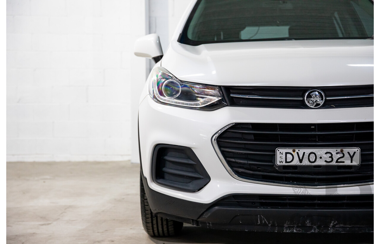 02/2018 Holden Trax LS (FWD) TJ MY18 4d Wagon Summit White Turbo 1.4L