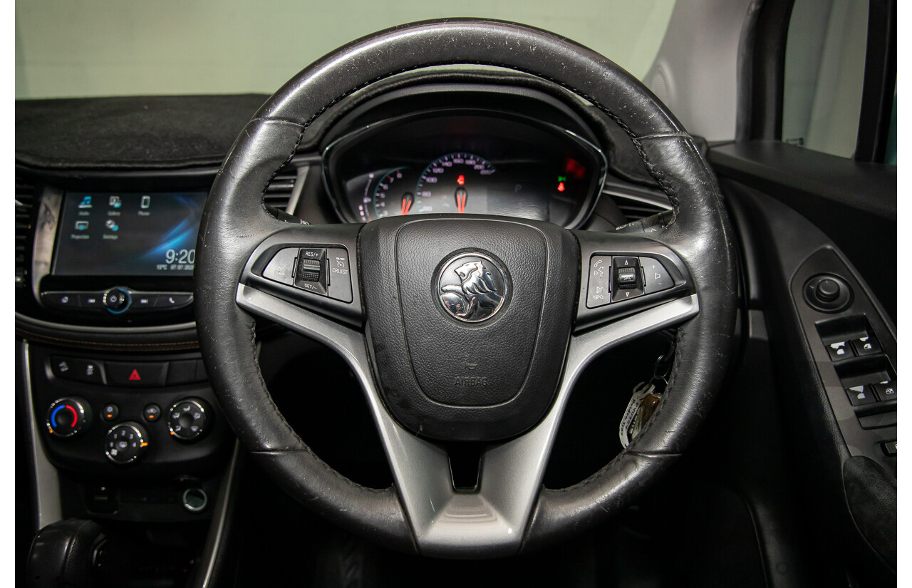 02/2018 Holden Trax LS (FWD) TJ MY18 4d Wagon Summit White Turbo 1.4L
