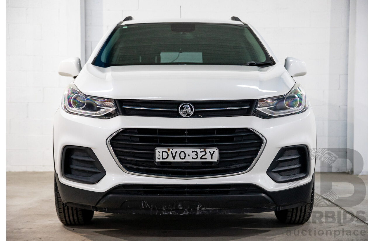 02/2018 Holden Trax LS (FWD) TJ MY18 4d Wagon Summit White Turbo 1.4L