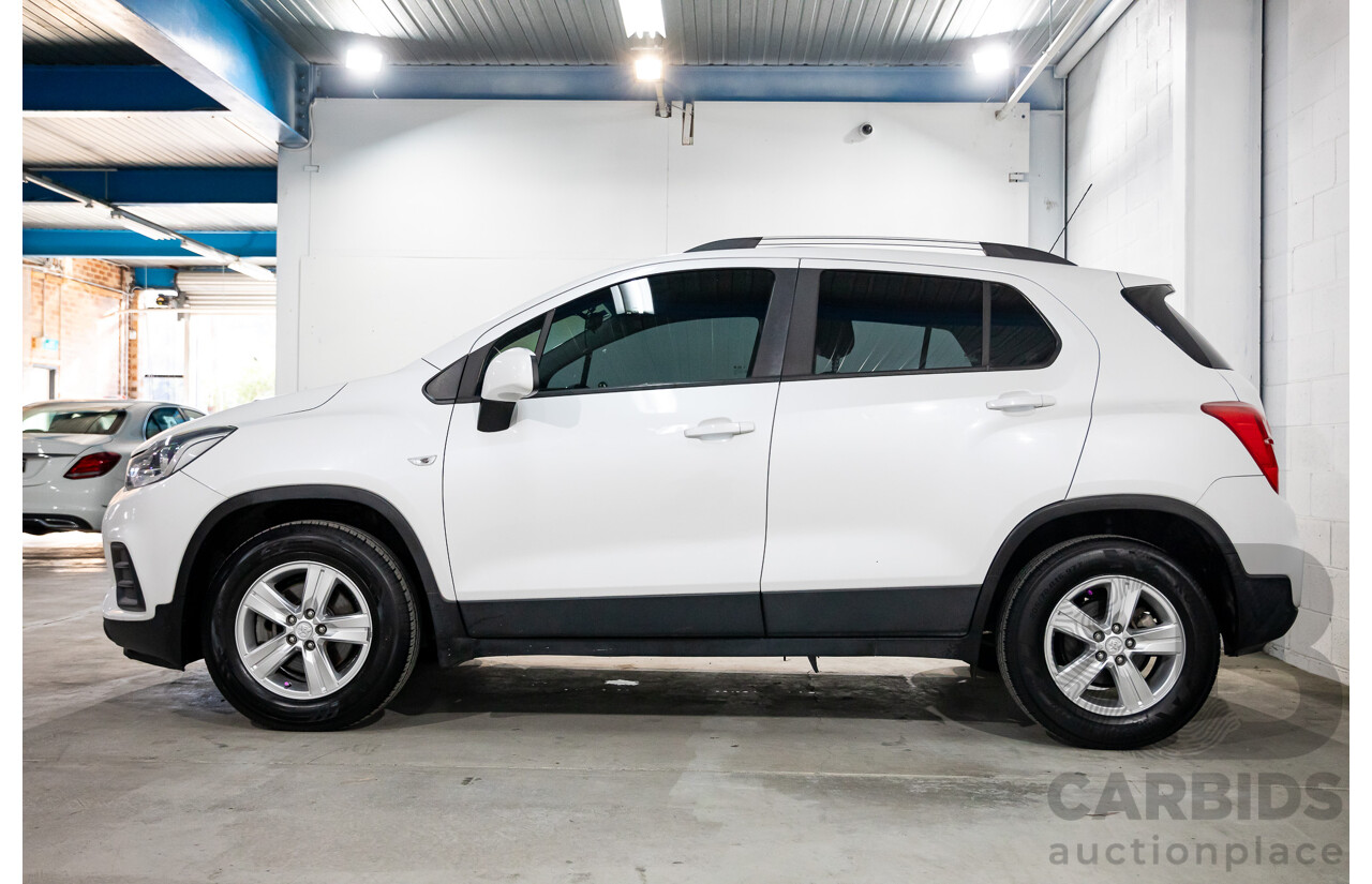 02/2018 Holden Trax LS (FWD) TJ MY18 4d Wagon Summit White Turbo 1.4L