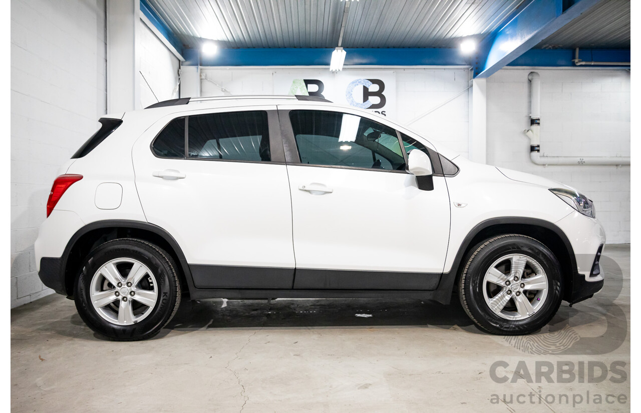 02/2018 Holden Trax LS (FWD) TJ MY18 4d Wagon Summit White Turbo 1.4L