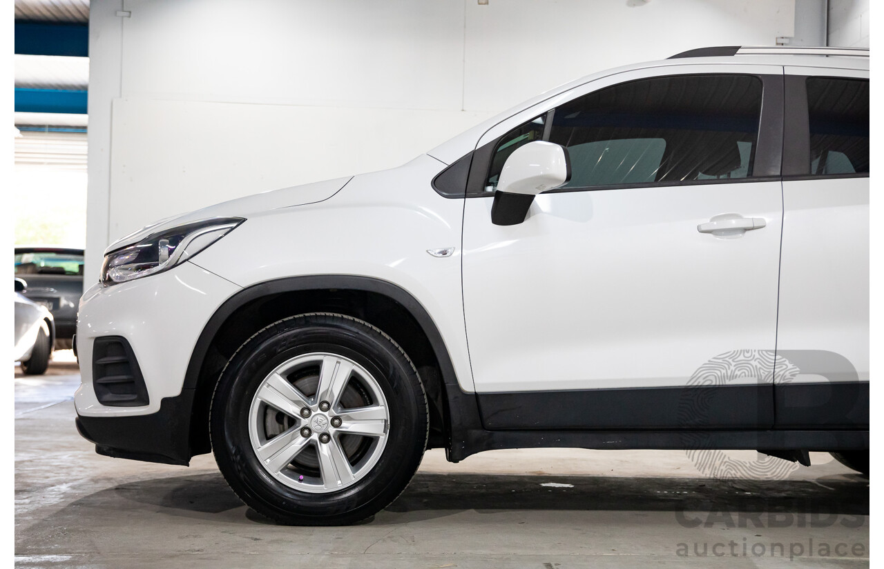 02/2018 Holden Trax LS (FWD) TJ MY18 4d Wagon Summit White Turbo 1.4L