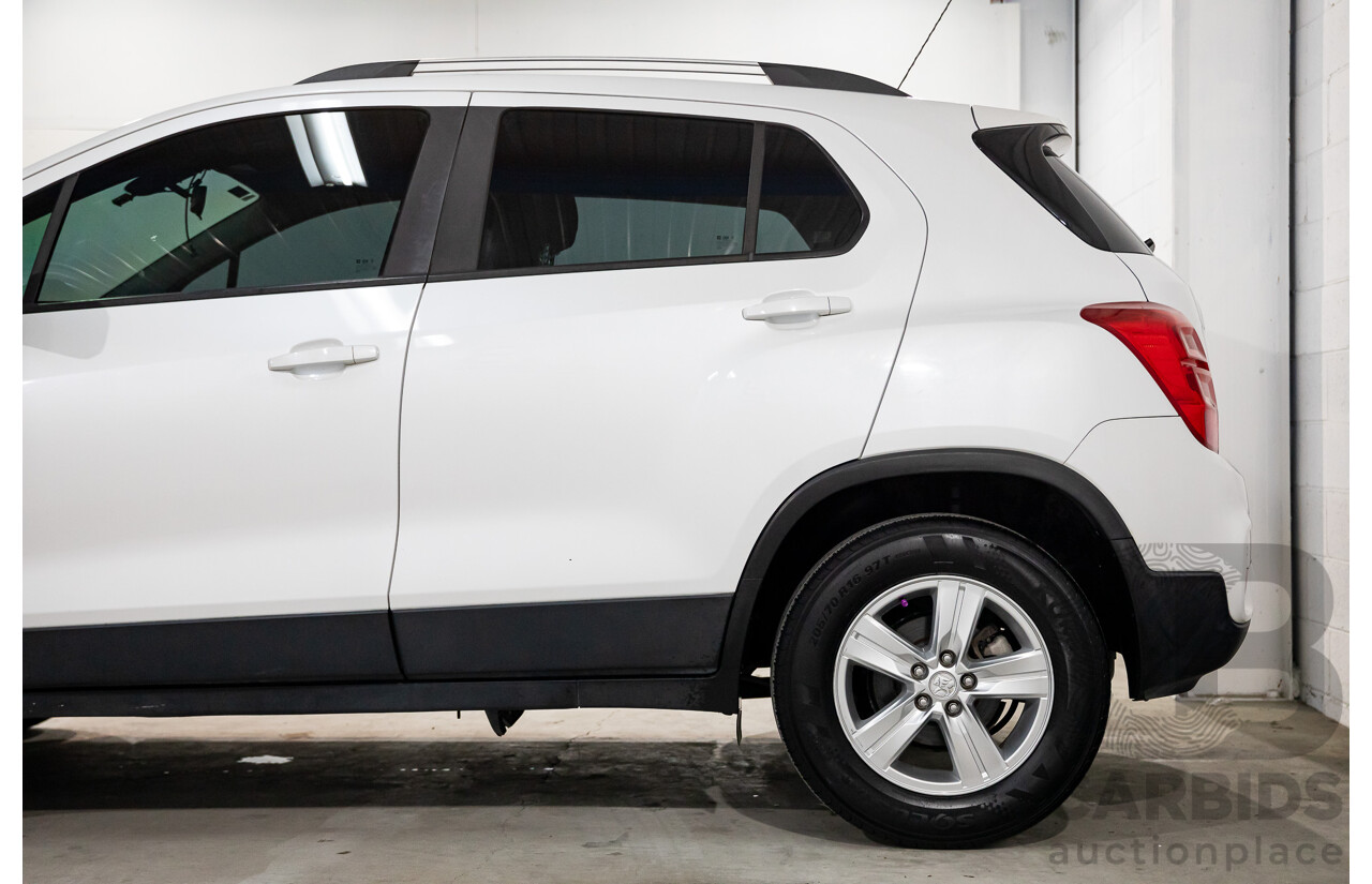 02/2018 Holden Trax LS (FWD) TJ MY18 4d Wagon Summit White Turbo 1.4L