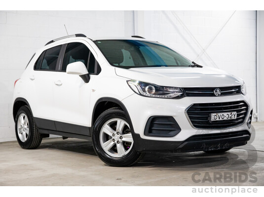 02/2018 Holden Trax LS (FWD) TJ MY18 4d Wagon Summit White Turbo 1.4L