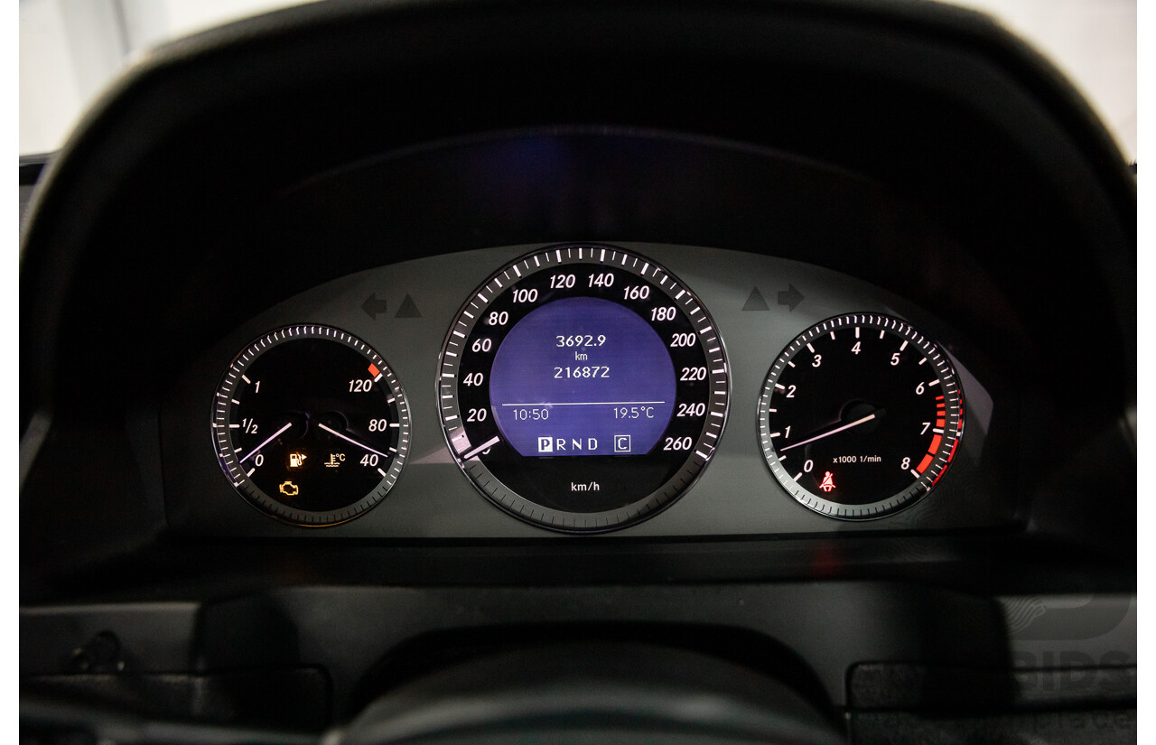 4/2009 Mercedes-Benz C280 Avantgarde W204 4d Sedan Calcite White V6 3.0L