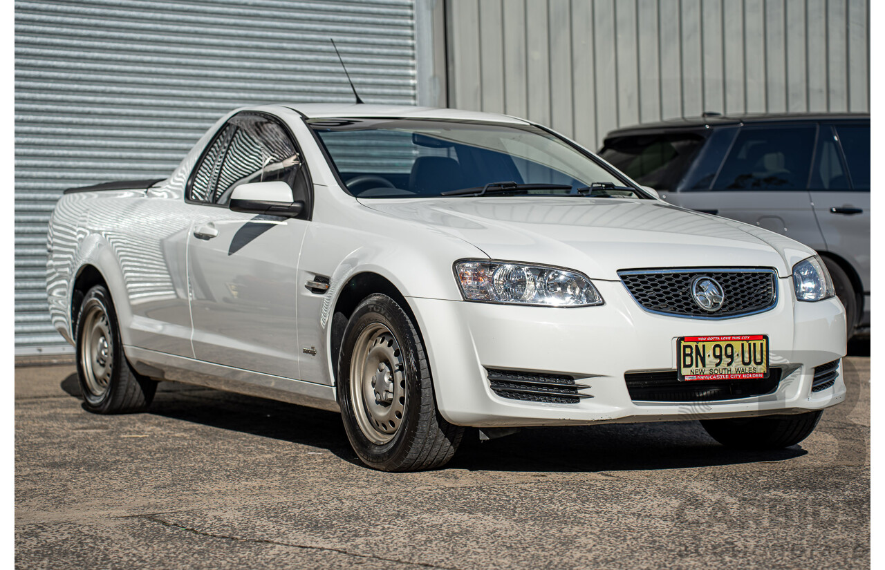 7/2011 Holden Commodore Omega VE II Utility Heron White V6 3.0L