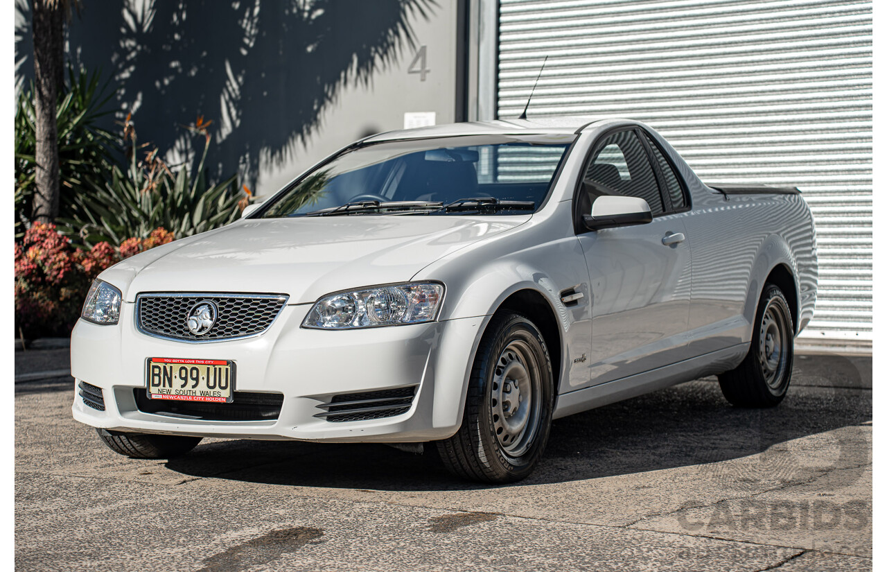 7/2011 Holden Commodore Omega VE II Utility Heron White V6 3.0L