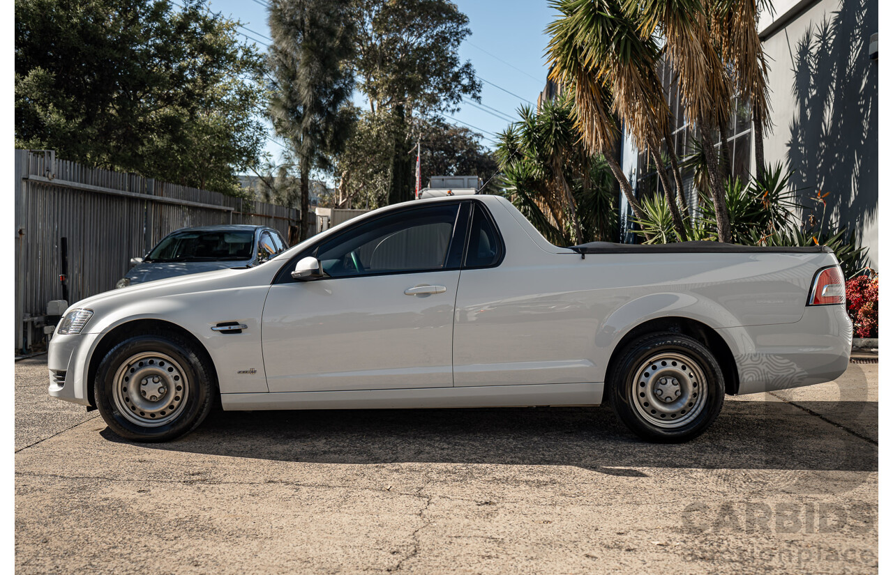 7/2011 Holden Commodore Omega VE II Utility Heron White V6 3.0L