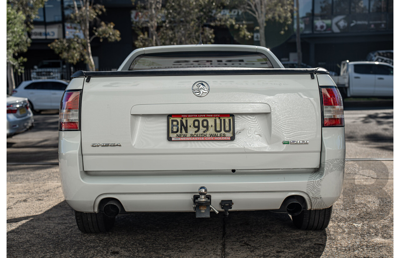 7/2011 Holden Commodore Omega VE II Utility Heron White V6 3.0L