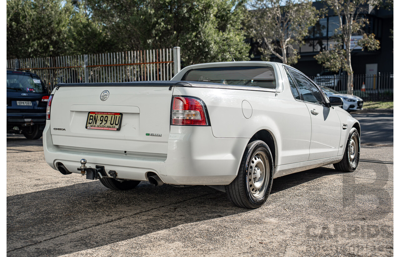 7/2011 Holden Commodore Omega VE II Utility Heron White V6 3.0L