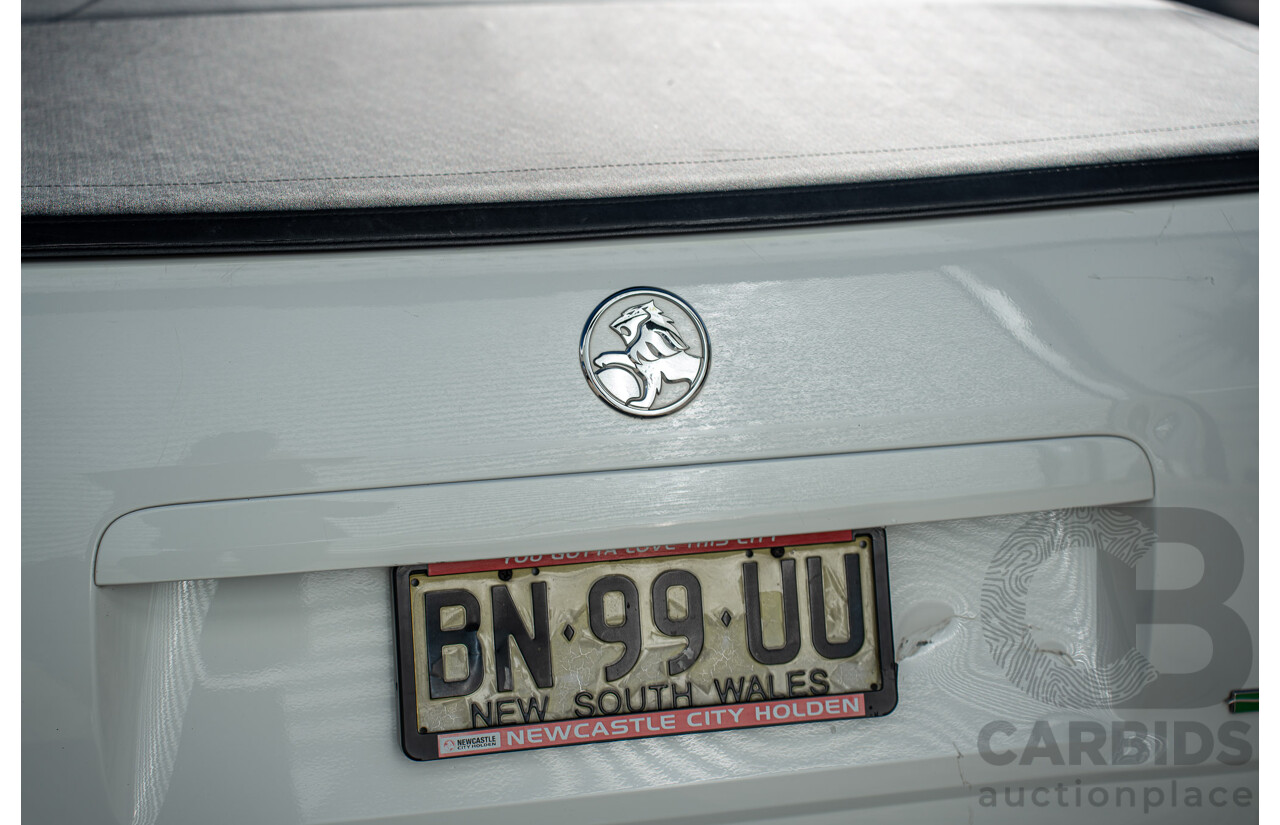 7/2011 Holden Commodore Omega VE II Utility Heron White V6 3.0L