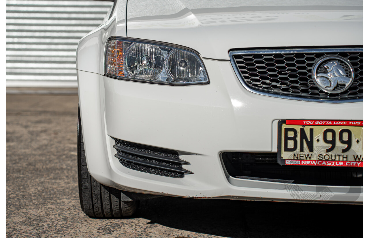 7/2011 Holden Commodore Omega VE II Utility Heron White V6 3.0L