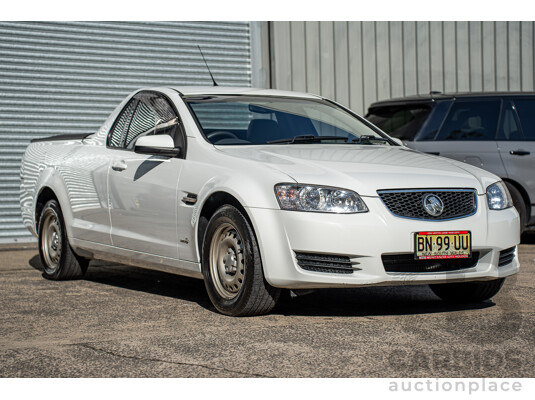 7/2011 Holden Commodore Omega VE II Utility Heron White V6 3.0L