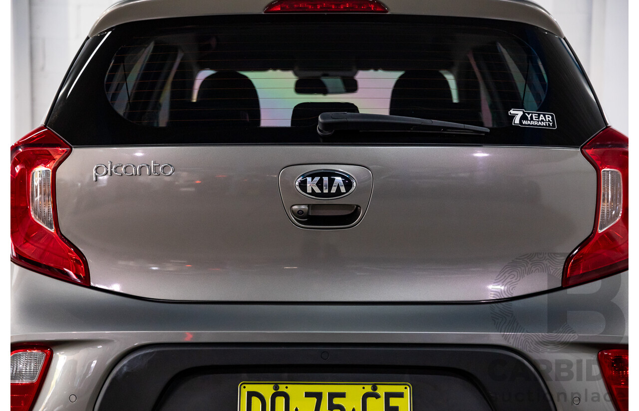 02/2020 Kia Picanto S (FWD) JA MY20 5D Hatchback Titanium Silver Metallic 1.2L