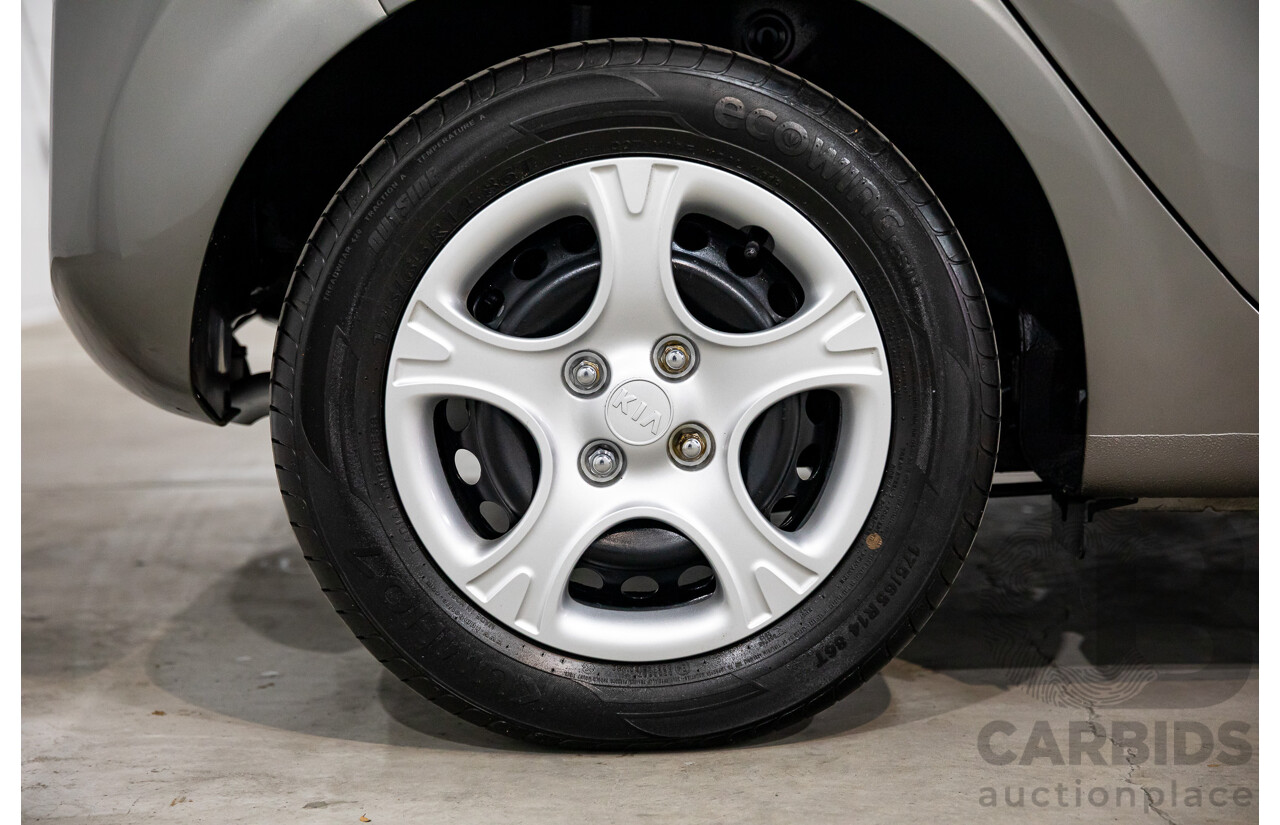 02/2020 Kia Picanto S (FWD) JA MY20 5D Hatchback Titanium Silver Metallic 1.2L