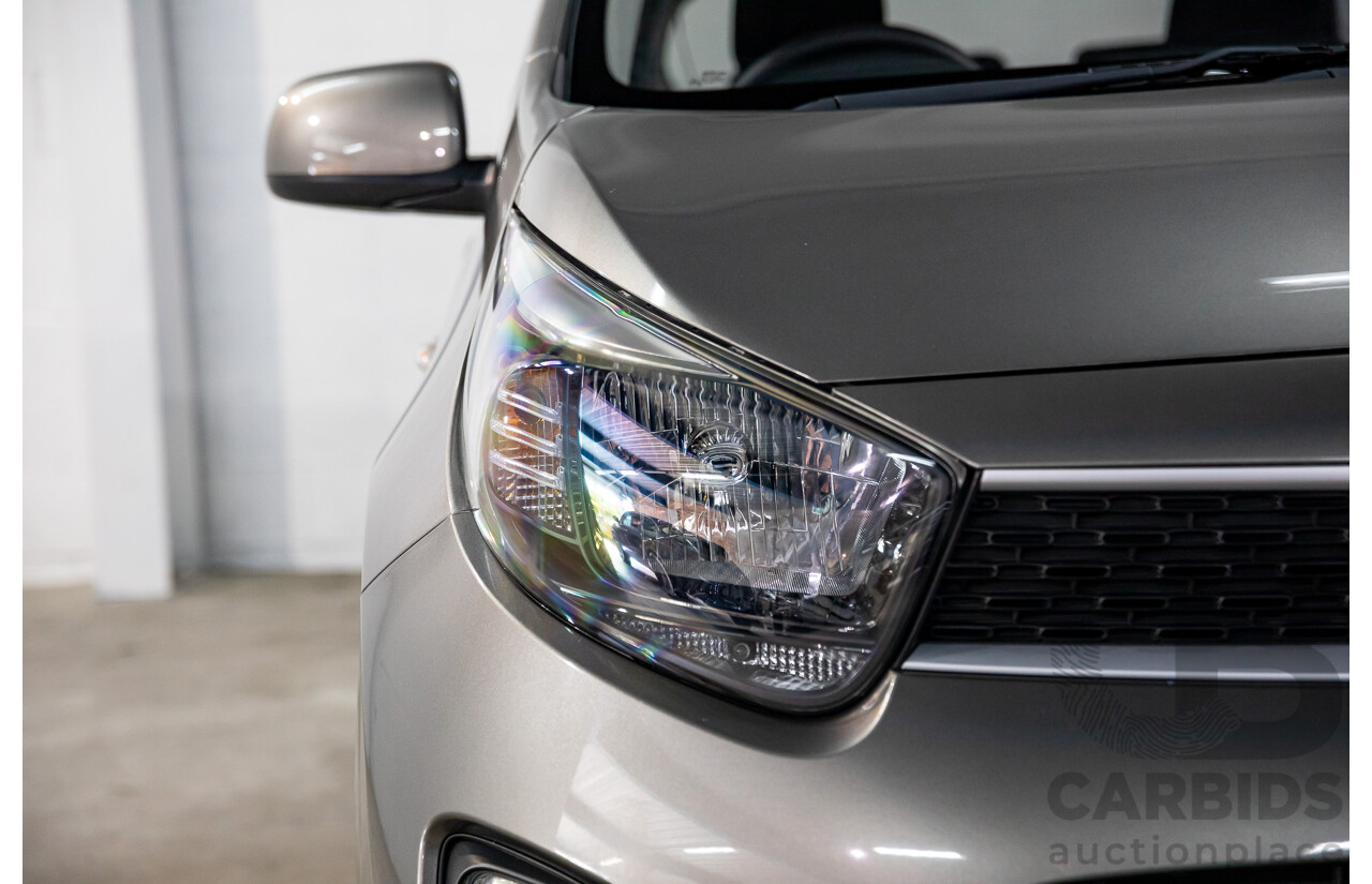 02/2020 Kia Picanto S (FWD) JA MY20 5D Hatchback Titanium Silver Metallic 1.2L