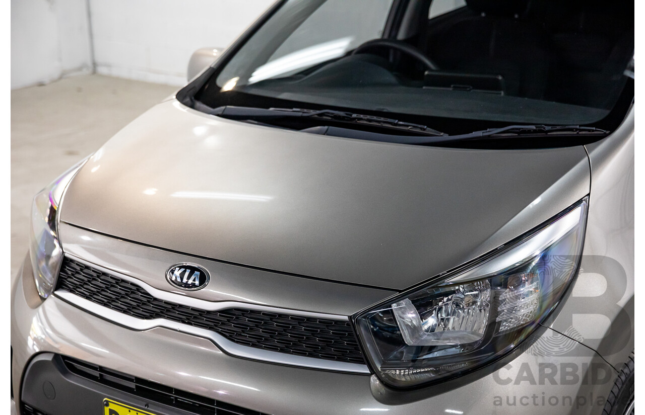 02/2020 Kia Picanto S (FWD) JA MY20 5D Hatchback Titanium Silver Metallic 1.2L