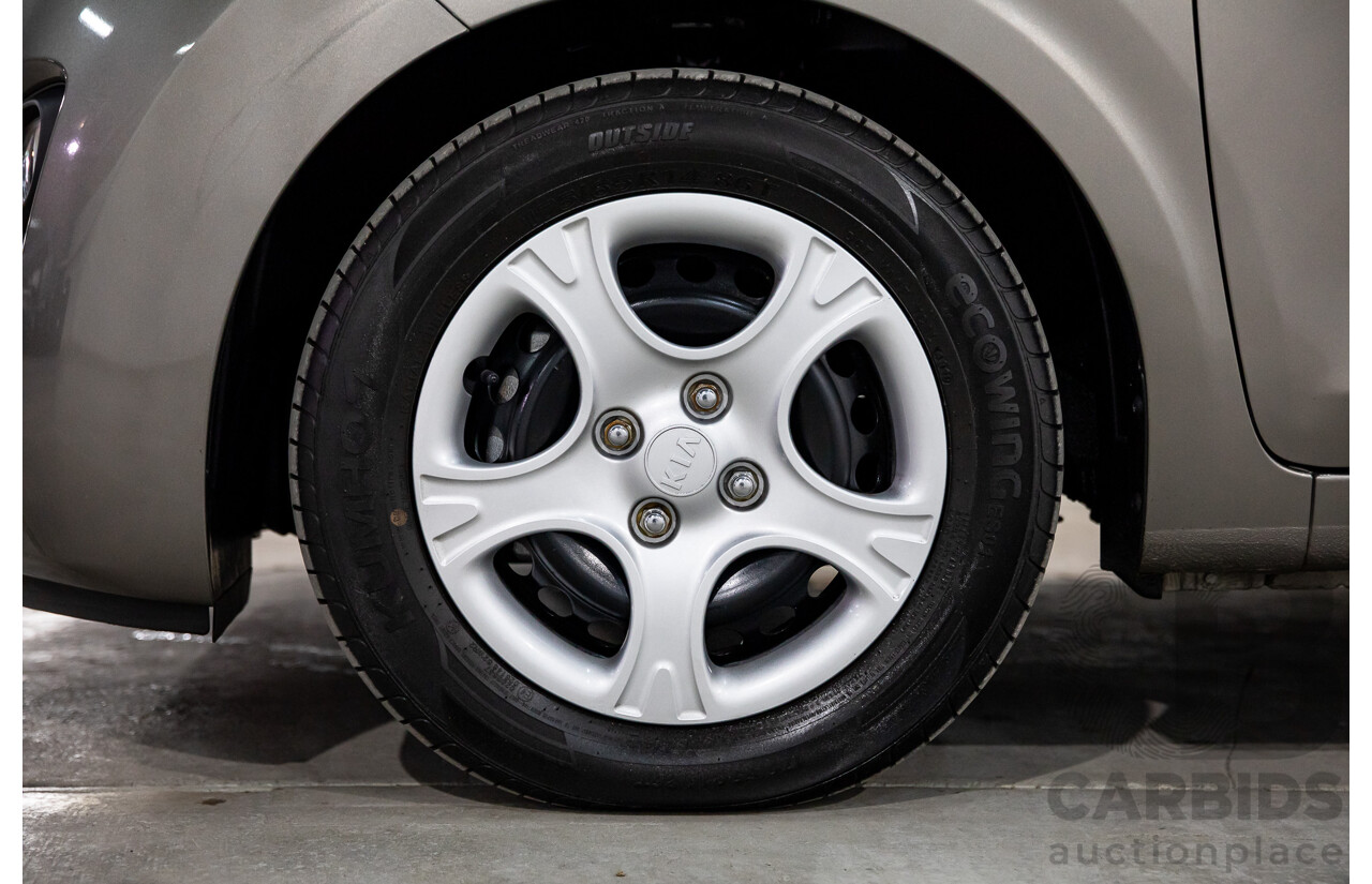02/2020 Kia Picanto S (FWD) JA MY20 5D Hatchback Titanium Silver Metallic 1.2L