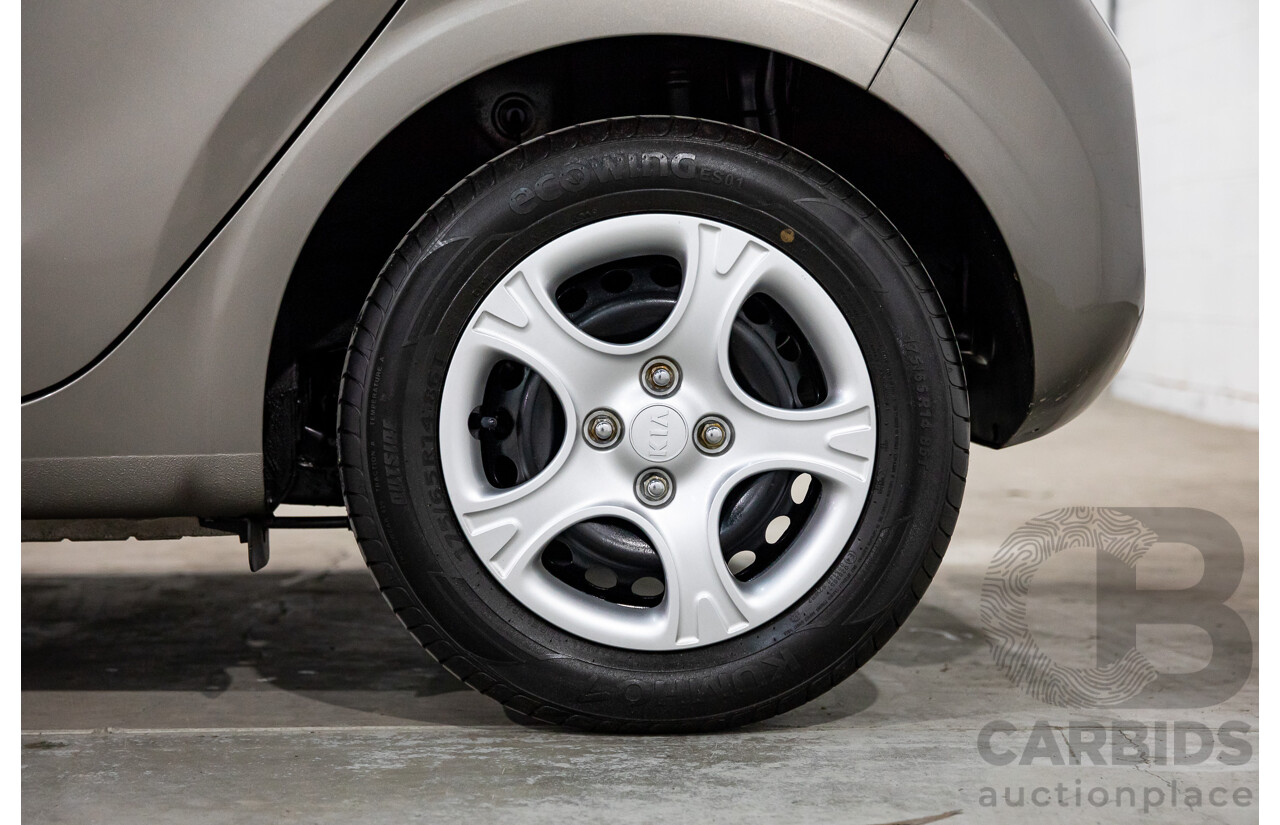 02/2020 Kia Picanto S (FWD) JA MY20 5D Hatchback Titanium Silver Metallic 1.2L