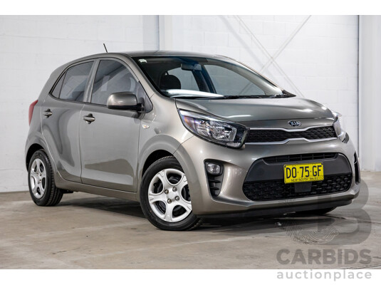 02/2020 Kia Picanto S (FWD) JA MY20 5D Hatchback Titanium Silver Metallic 1.2L