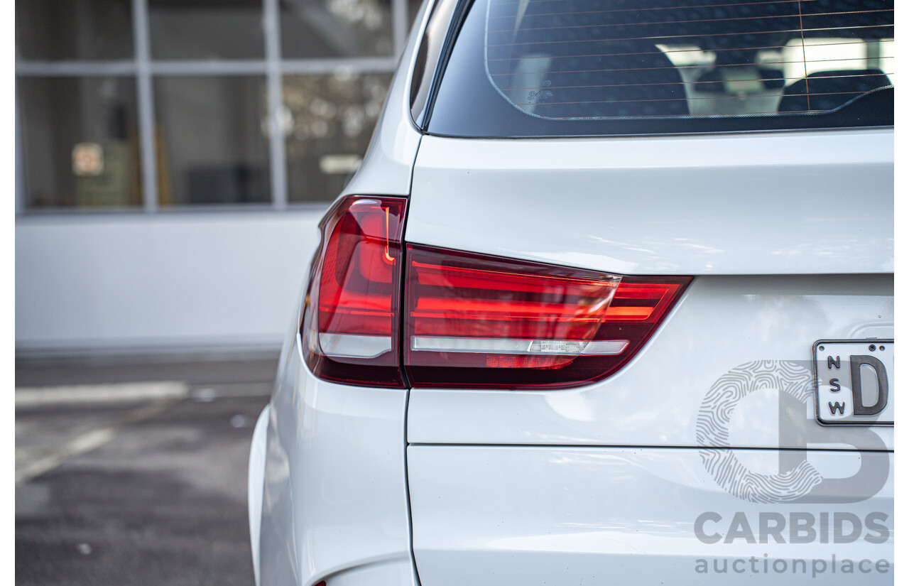 3/2015 BMW X5 M F85 4d Wagon Alpine White Twin Turbo V8 4.4L