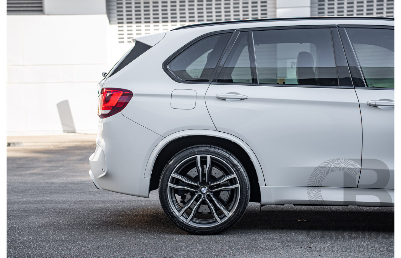 3/2015 BMW X5 M F85 4d Wagon Alpine White Twin Turbo V8 4.4L