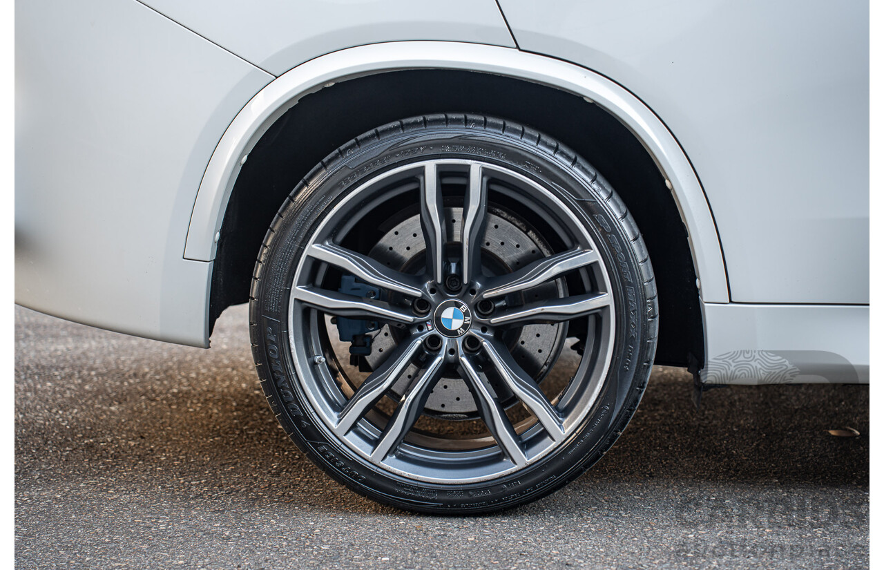3/2015 BMW X5 M F85 4d Wagon Alpine White Twin Turbo V8 4.4L