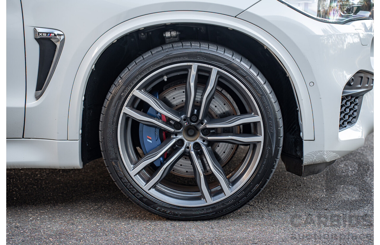 3/2015 BMW X5 M F85 4d Wagon Alpine White Twin Turbo V8 4.4L