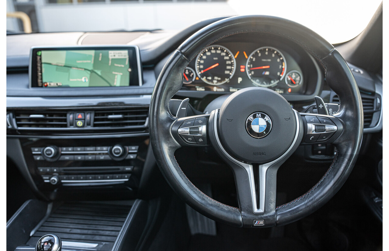 3/2015 BMW X5 M F85 4d Wagon Alpine White Twin Turbo V8 4.4L