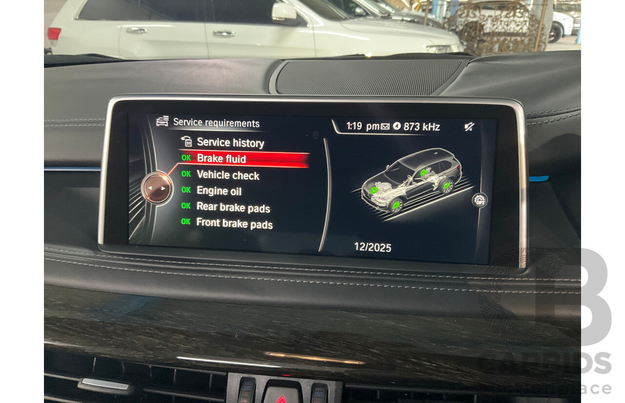 3/2015 BMW X5 M F85 4d Wagon Alpine White Twin Turbo V8 4.4L