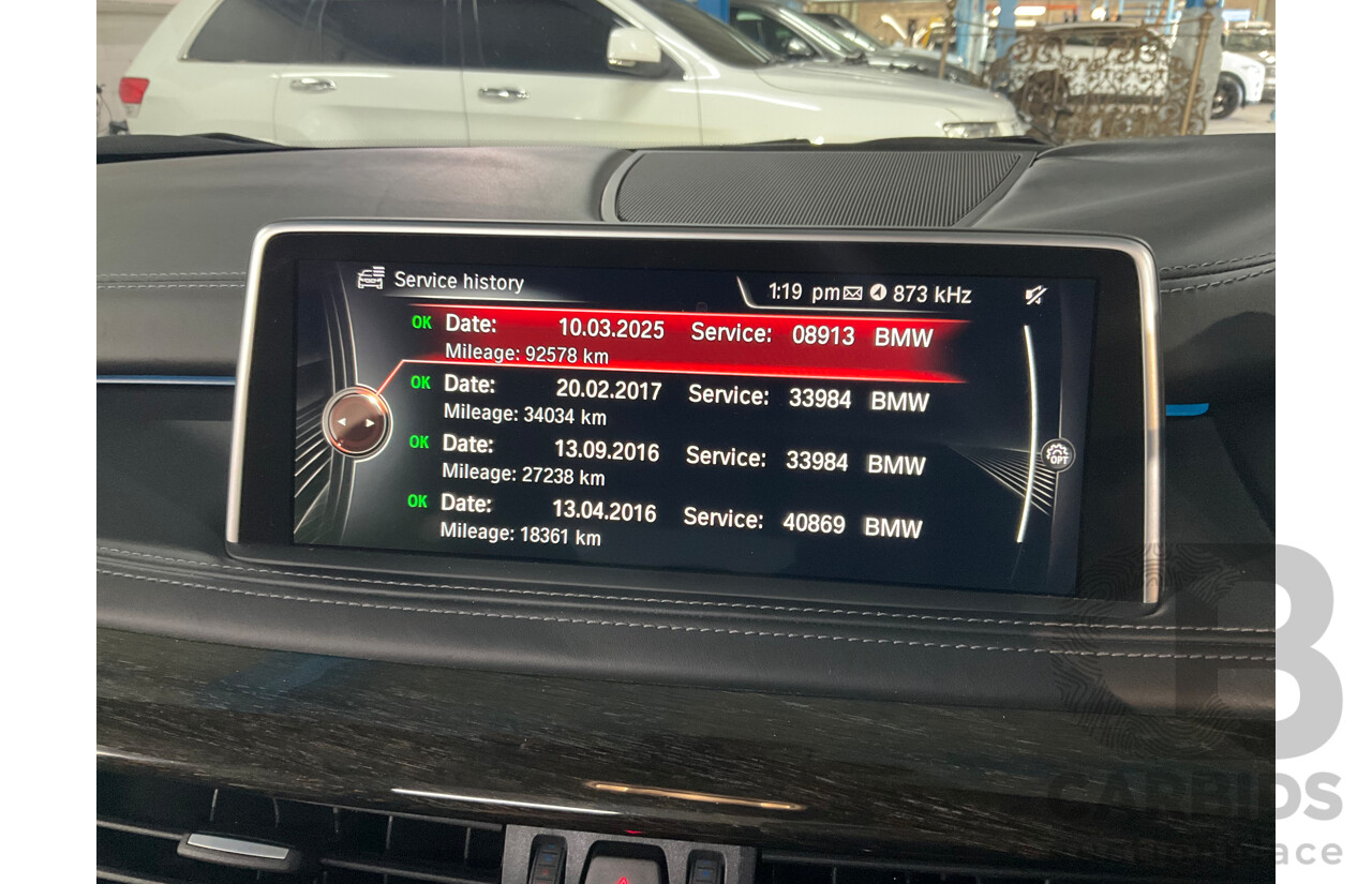3/2015 BMW X5 M F85 4d Wagon Alpine White Twin Turbo V8 4.4L