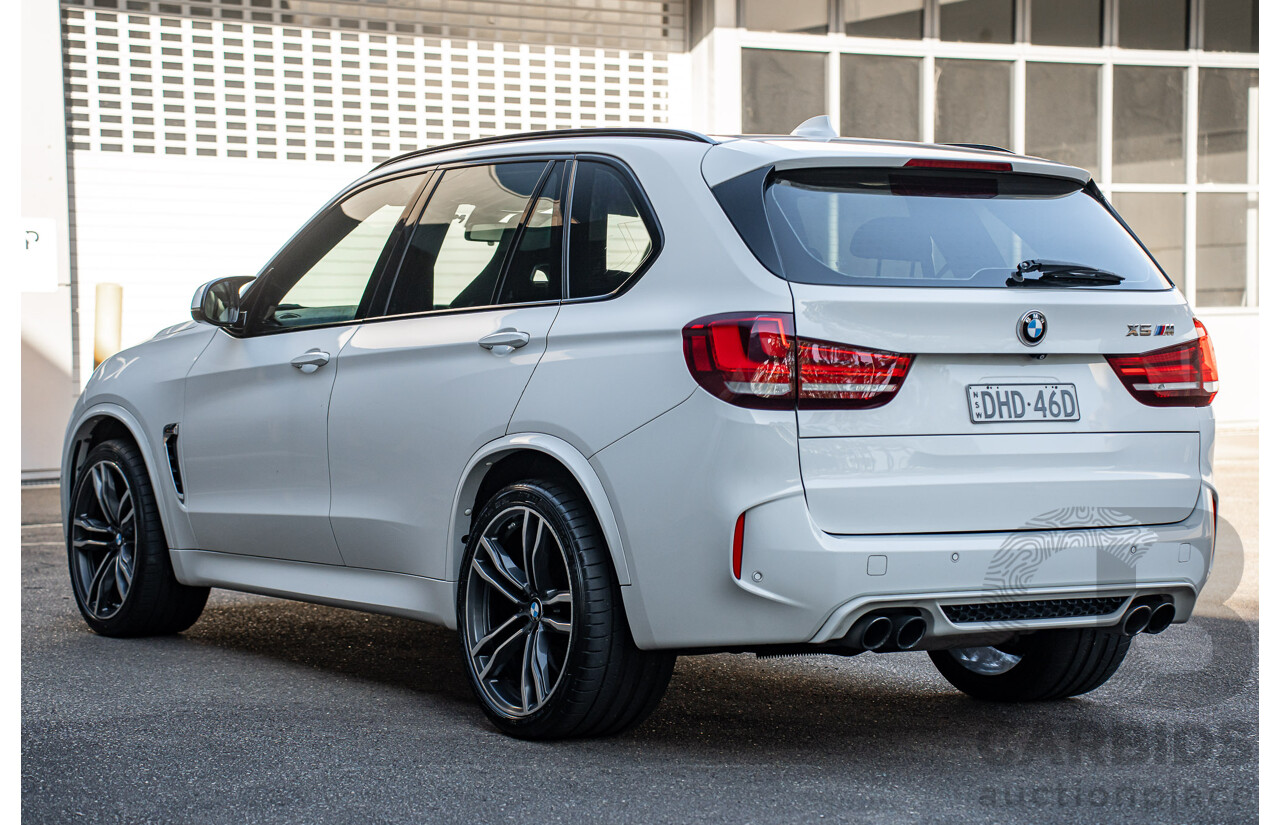 3/2015 BMW X5 M F85 4d Wagon Alpine White Twin Turbo V8 4.4L