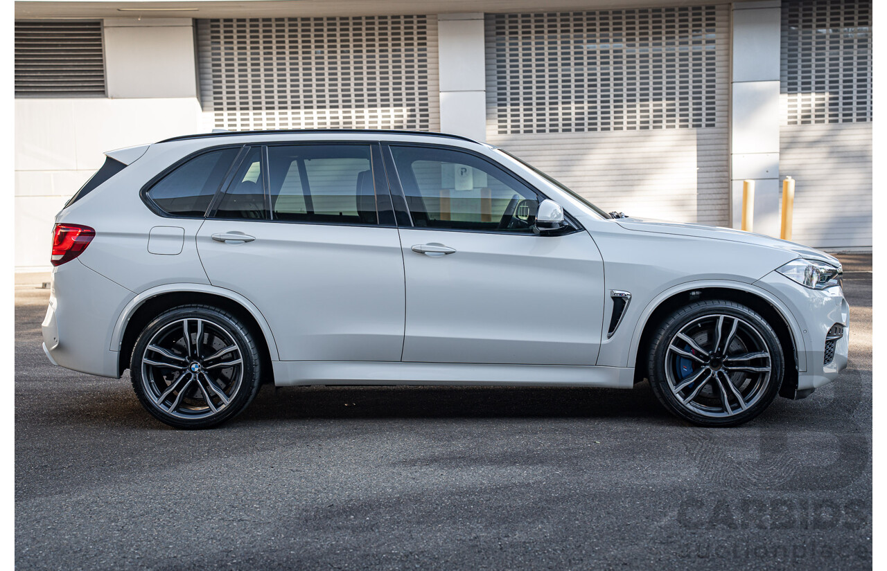 3/2015 BMW X5 M F85 4d Wagon Alpine White Twin Turbo V8 4.4L