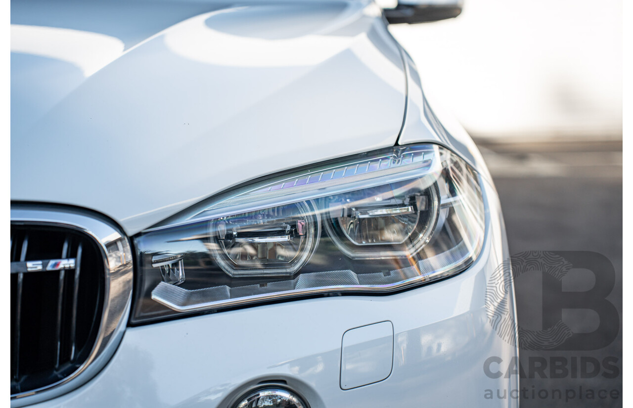 3/2015 BMW X5 M F85 4d Wagon Alpine White Twin Turbo V8 4.4L
