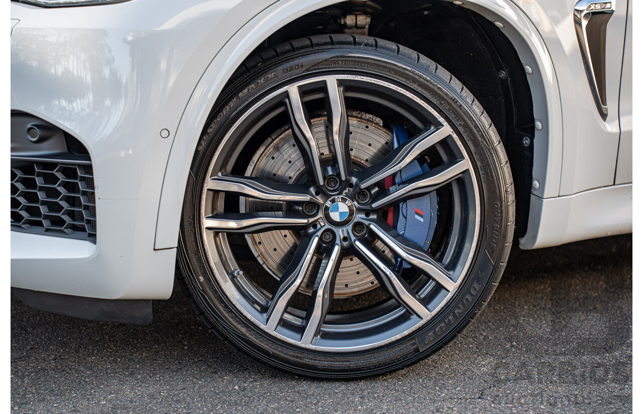 3/2015 BMW X5 M F85 4d Wagon Alpine White Twin Turbo V8 4.4L