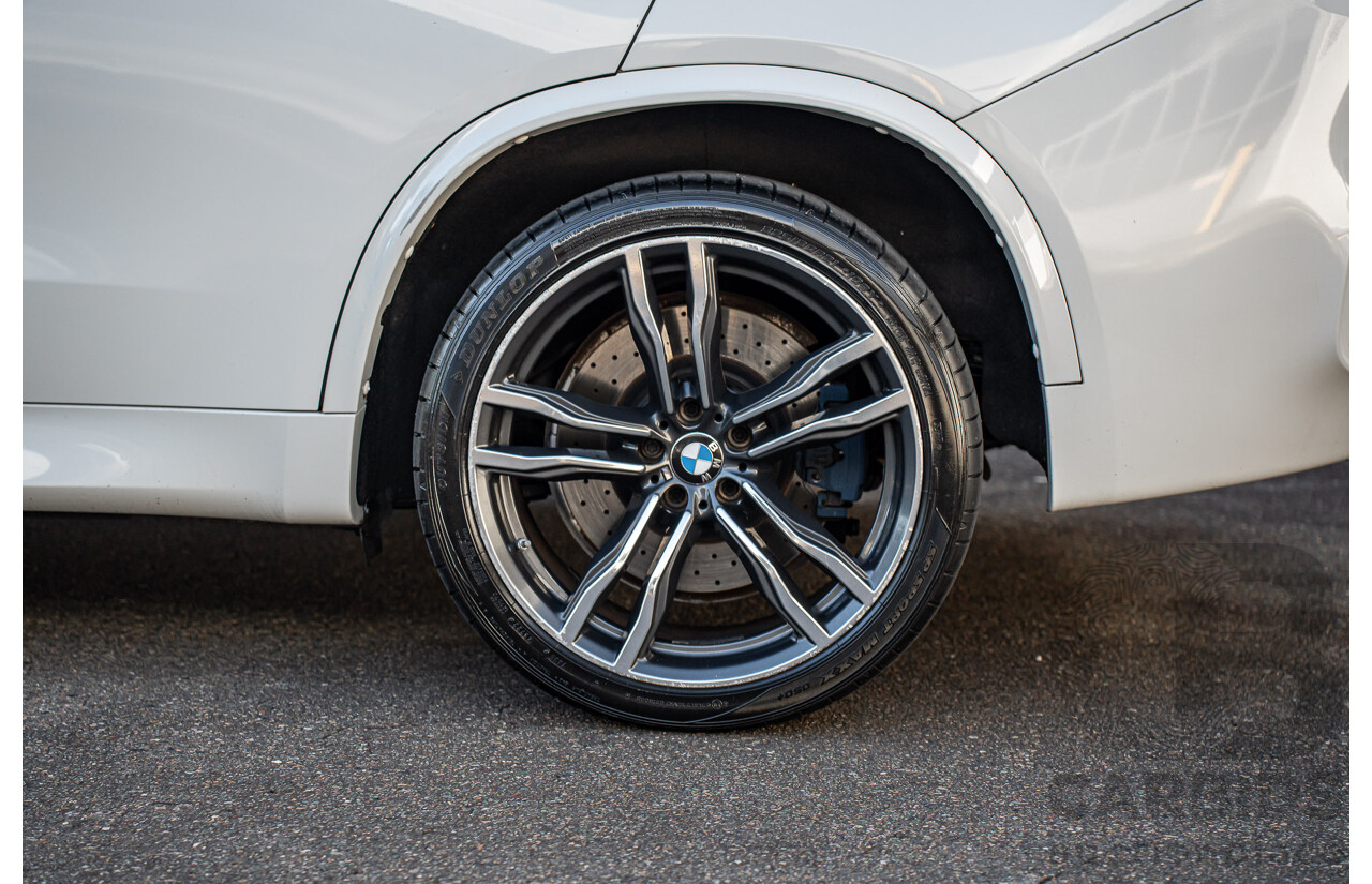 3/2015 BMW X5 M F85 4d Wagon Alpine White Twin Turbo V8 4.4L
