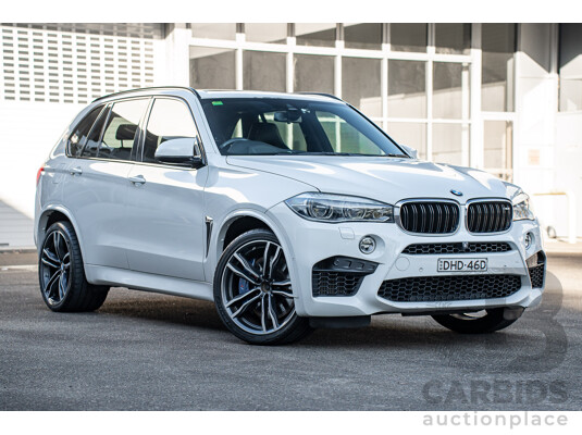 3/2015 BMW X5 M F85 4d Wagon Alpine White Twin Turbo V8 4.4L
